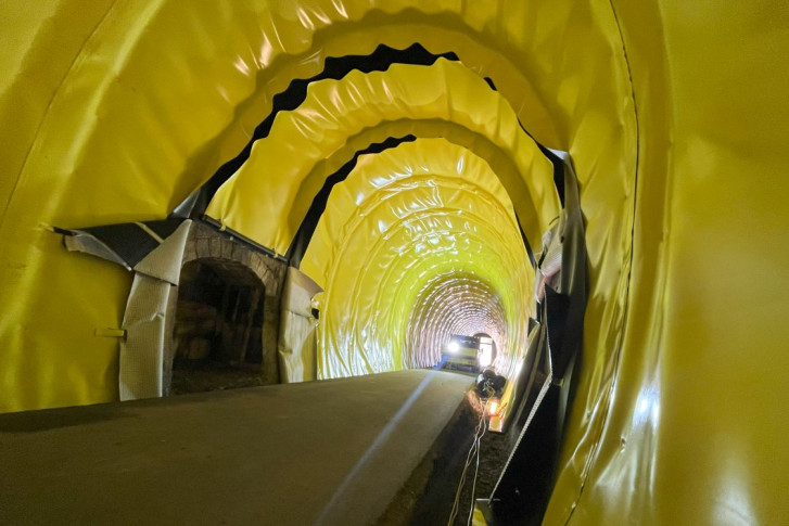 Bicycle &amp; Pedestrian Tunnel Schaufelberg